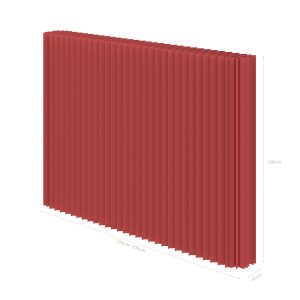 Folding Paper Room Divider, Portable Lightweight Partition Screen for Home, Office and Exhibition