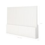 No‑Drill Foldable Paper Divider Screen, Freestanding Decor Background Wall for Home, Studio & Event Decor