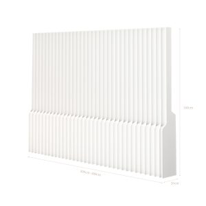 No‑Drill Foldable Paper Divider Screen, Freestanding Decor Background Wall for Home, Studio & Event Decor