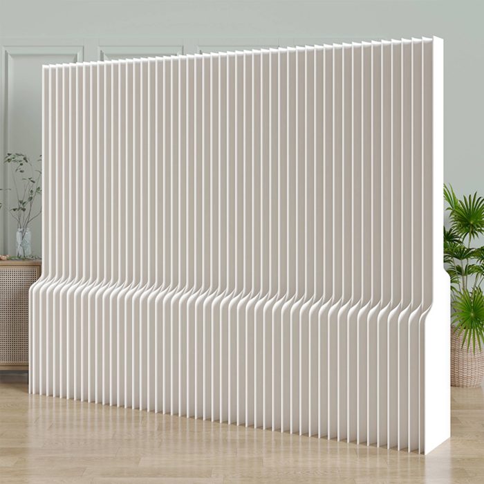 No‑Drill Foldable Paper Divider Screen, Freestanding Decor Background Wall for Home, Studio & Event Decor
