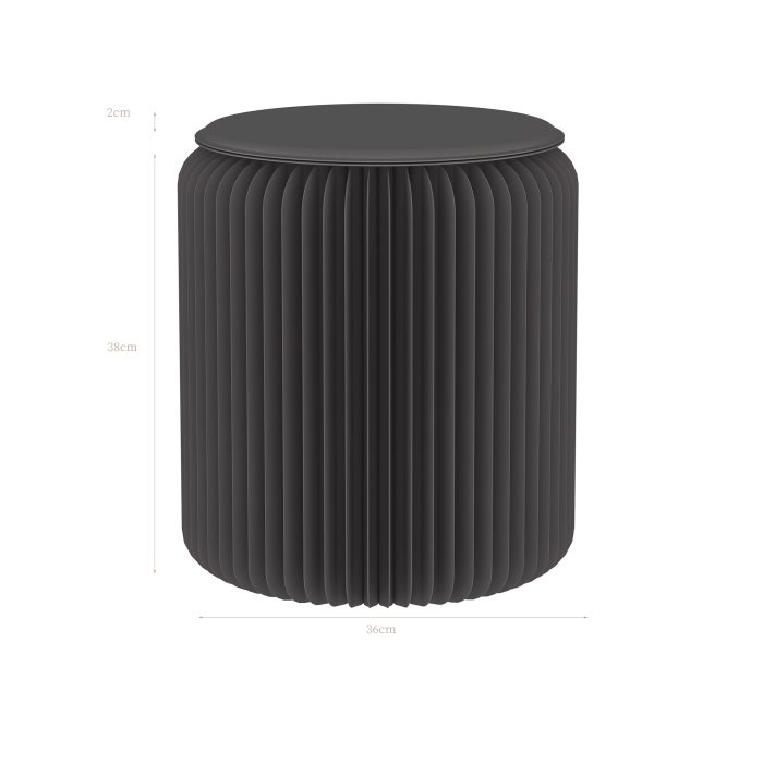 Colorful Stylish Simple Foldable Paper Stool, Portable Multifunctional Single Seat, No Assembly Required